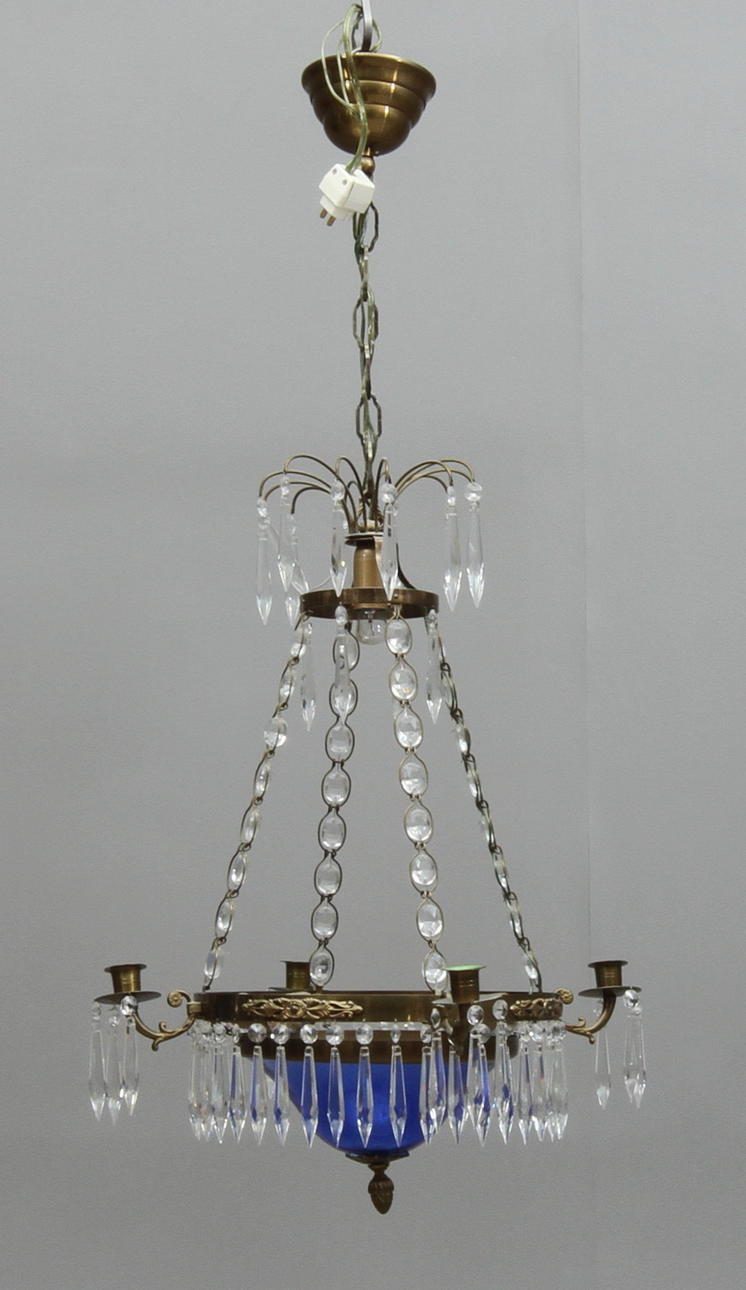 LJUSKRONA, för 4 ljus, empirestil, 1900-tal.