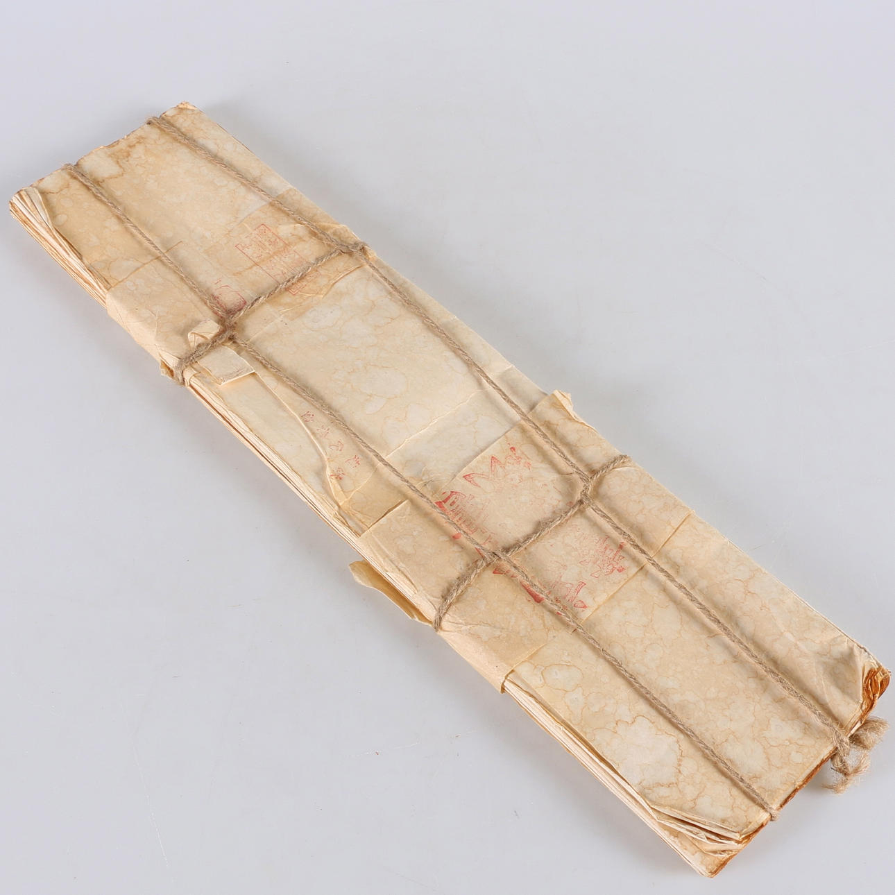 KALLIGRAFIPAPPER, 9 st, Inbuntade, Kina.