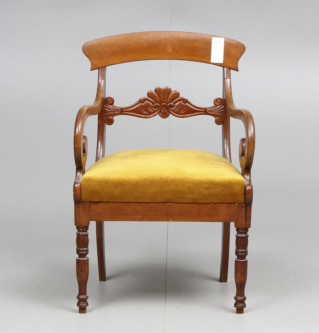 KARMSTOL senempire 1800-tal.