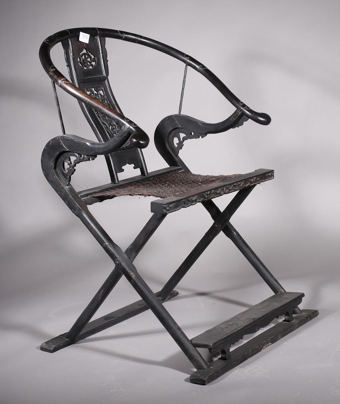 SILLA PLEGABLE, China. Siglo 19.