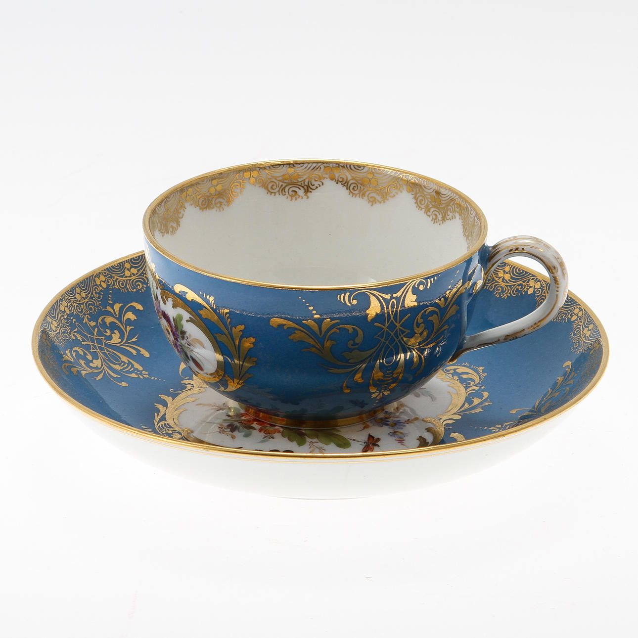 KOPP MED FAT, porslin, Meissen.