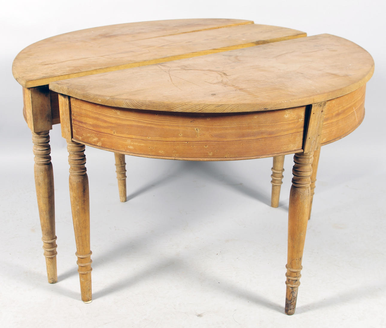 HALVBORD, 1 par, fur, 1800-tal.