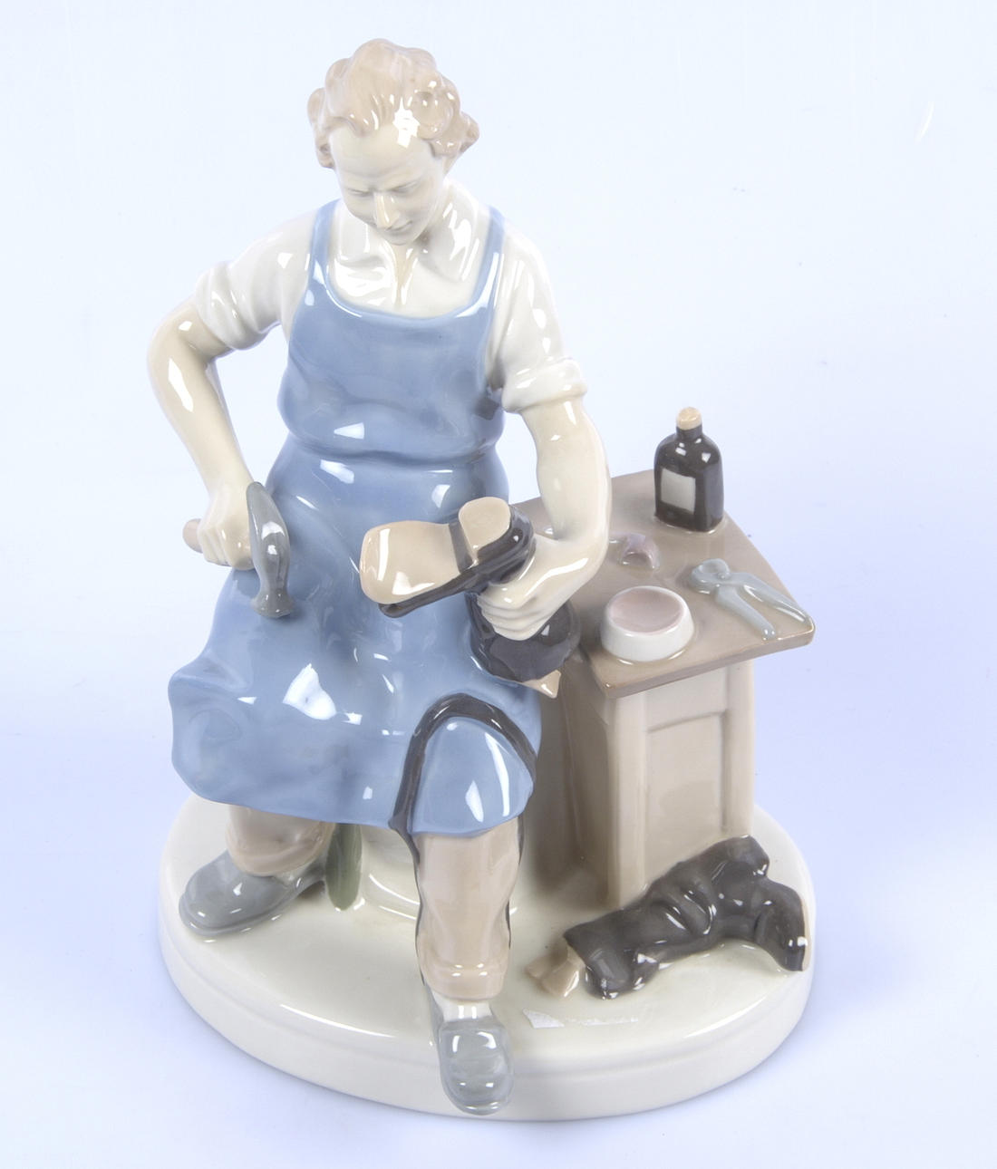 FIGURIN, porslin, GDR, 1900-tal.