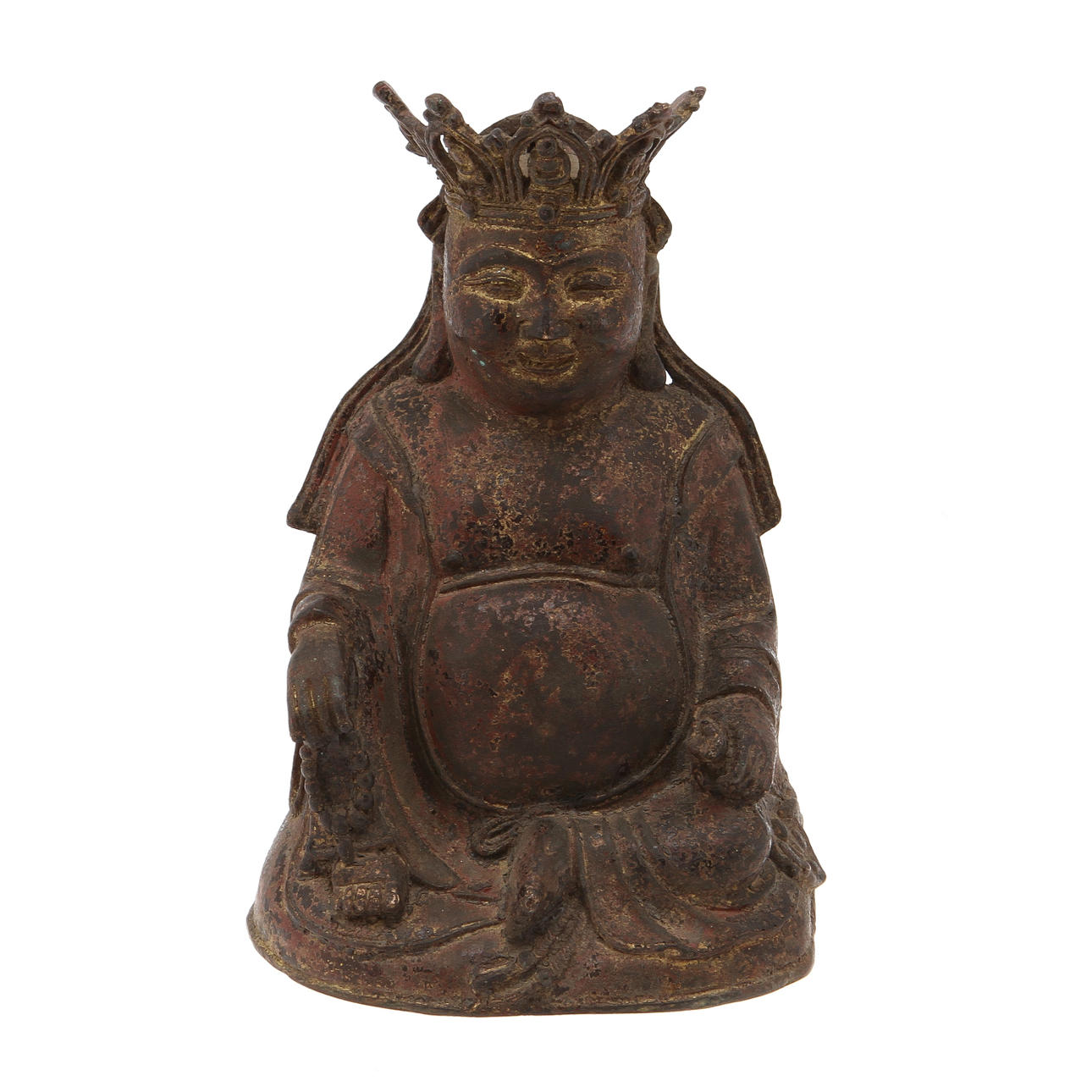 FIGURIN, brons, Kina, Ming-stil, 1800/1900-tal.