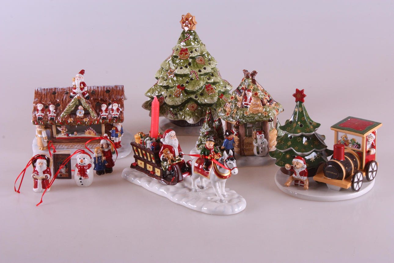 Ein Menge KERAMIK, Villeroy & Boch, 8 Figuren.