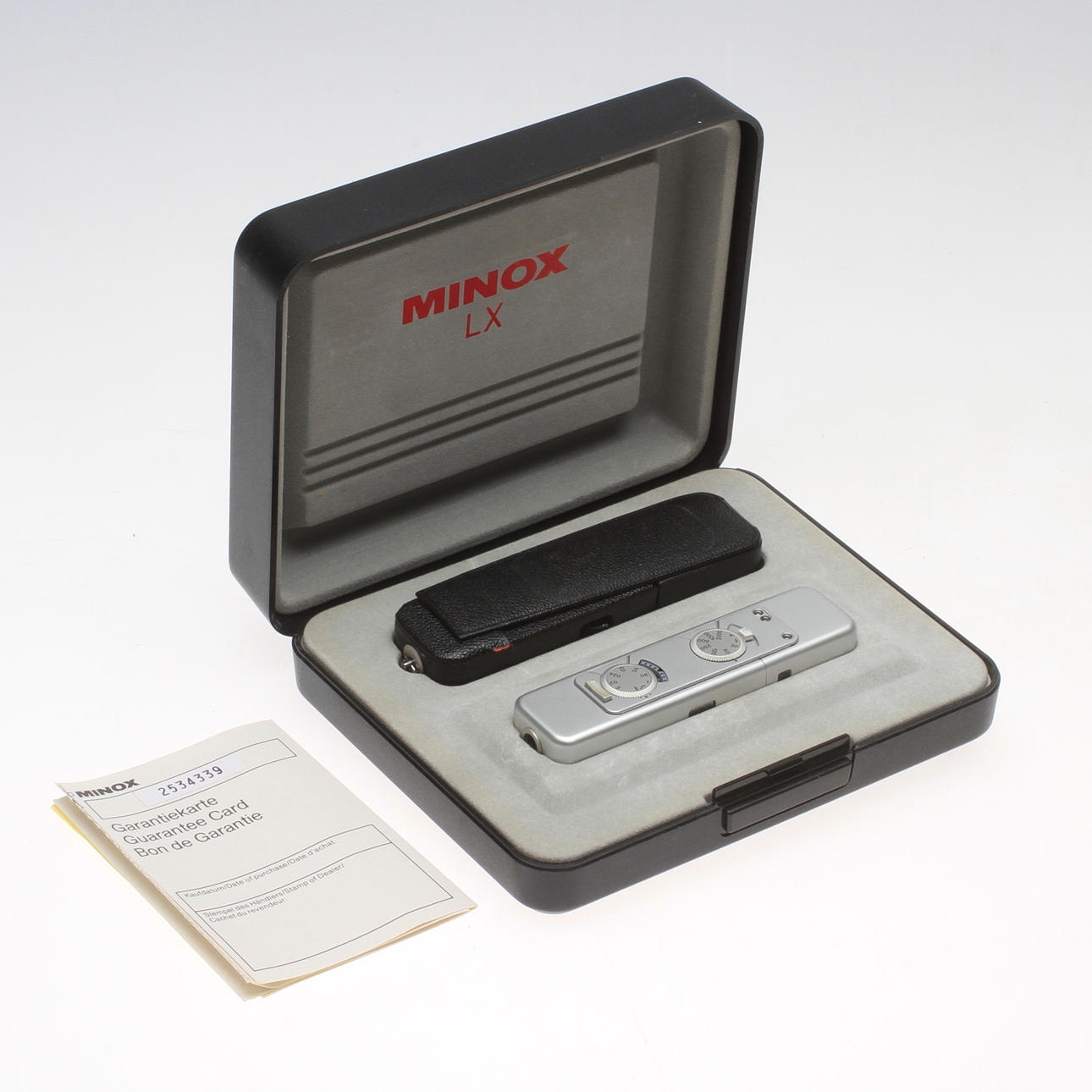 SPIONKAMERA, Minox LX.