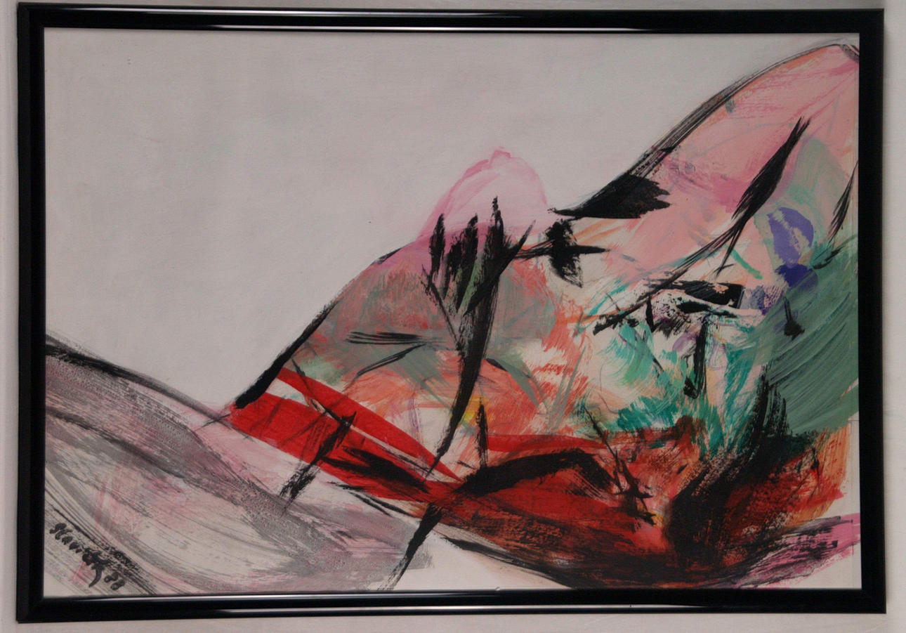 JIRI VINCENC SLAVICEK. La Bella, signed and dated 1988.