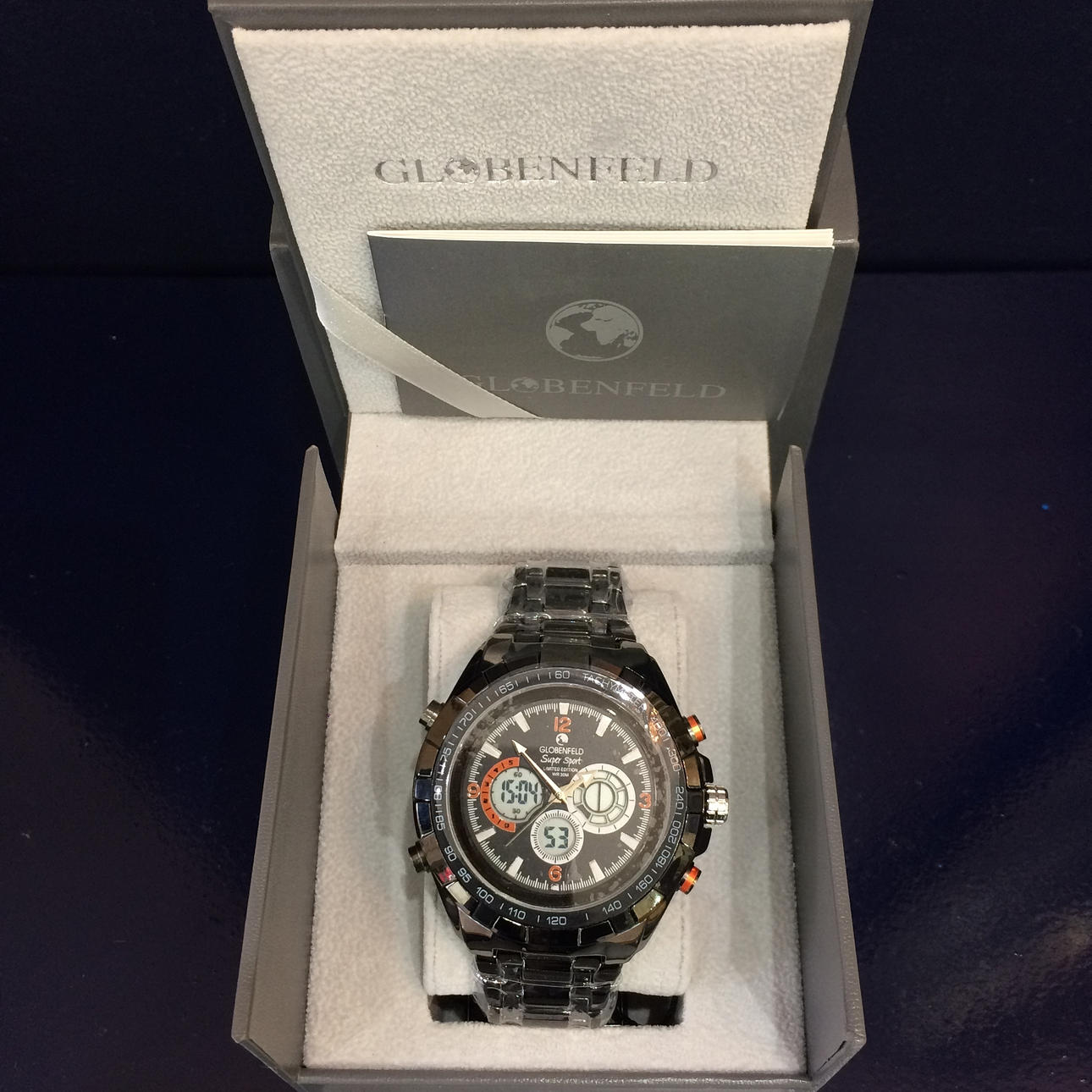 GLOBENFELD SUPER SPORT WATCH. Clocks & Watches Wristwatches