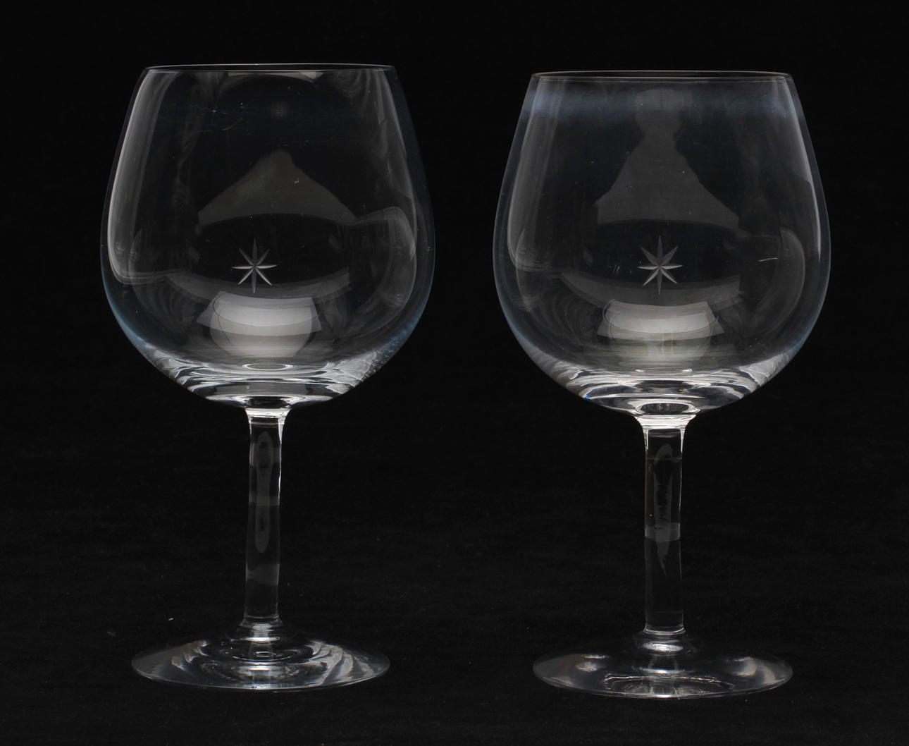 VINGLAS, 12st, "Bouquet" design Signe Persson Melin, Kosta Boda.