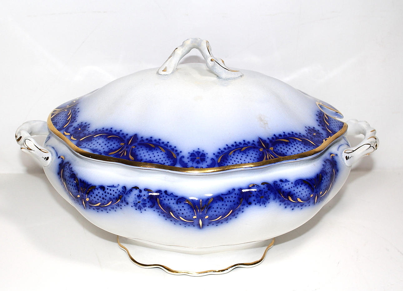 SOPPTERRIN, porslin, Göteborgs porslinsfabrik.