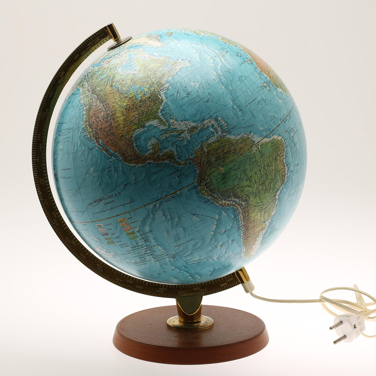 JORDGLOB, invändig belysning.