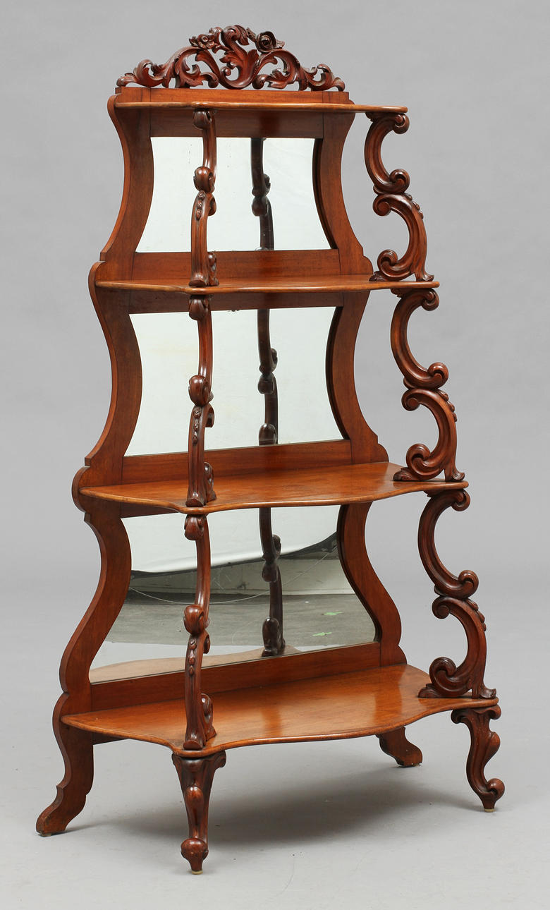 ETAGERE, nyrokoko, 1800-tal.