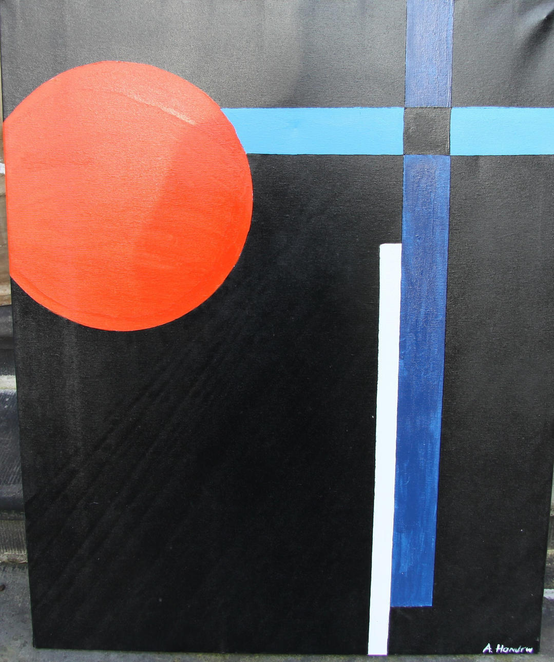 UNBEKANNTER KÜNSTLER. Moderne kunst, konstruktivisme.