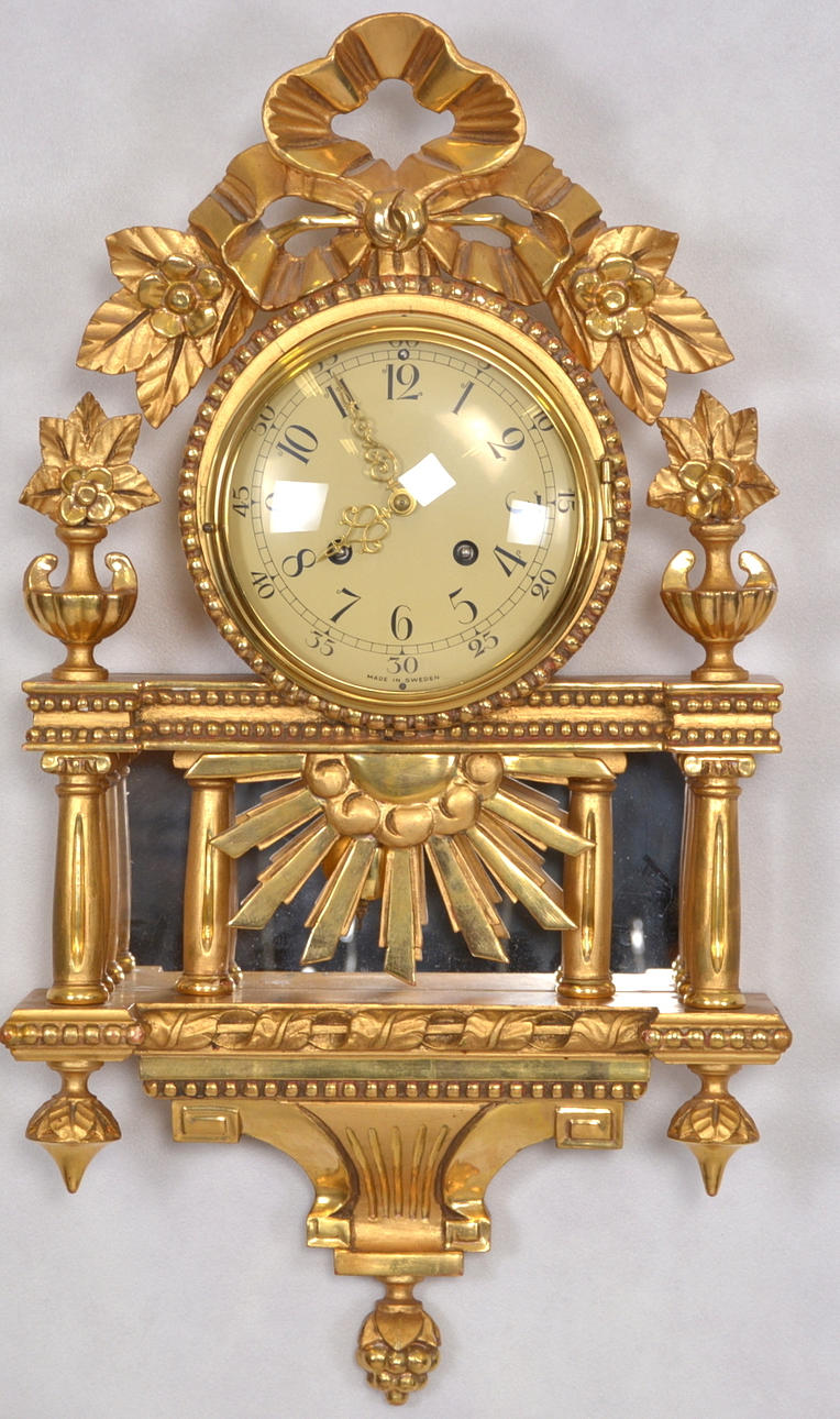 PENDULÆR, forgyldt, 20. århundrede.