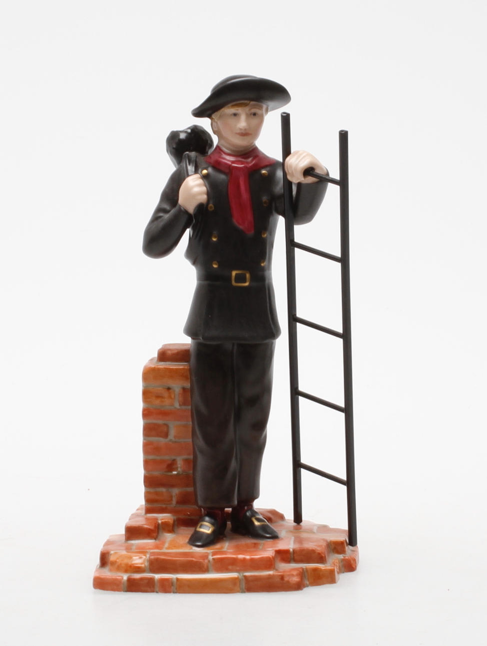 FIGURIN, porslin, Royal Copenhagen, Sotare.