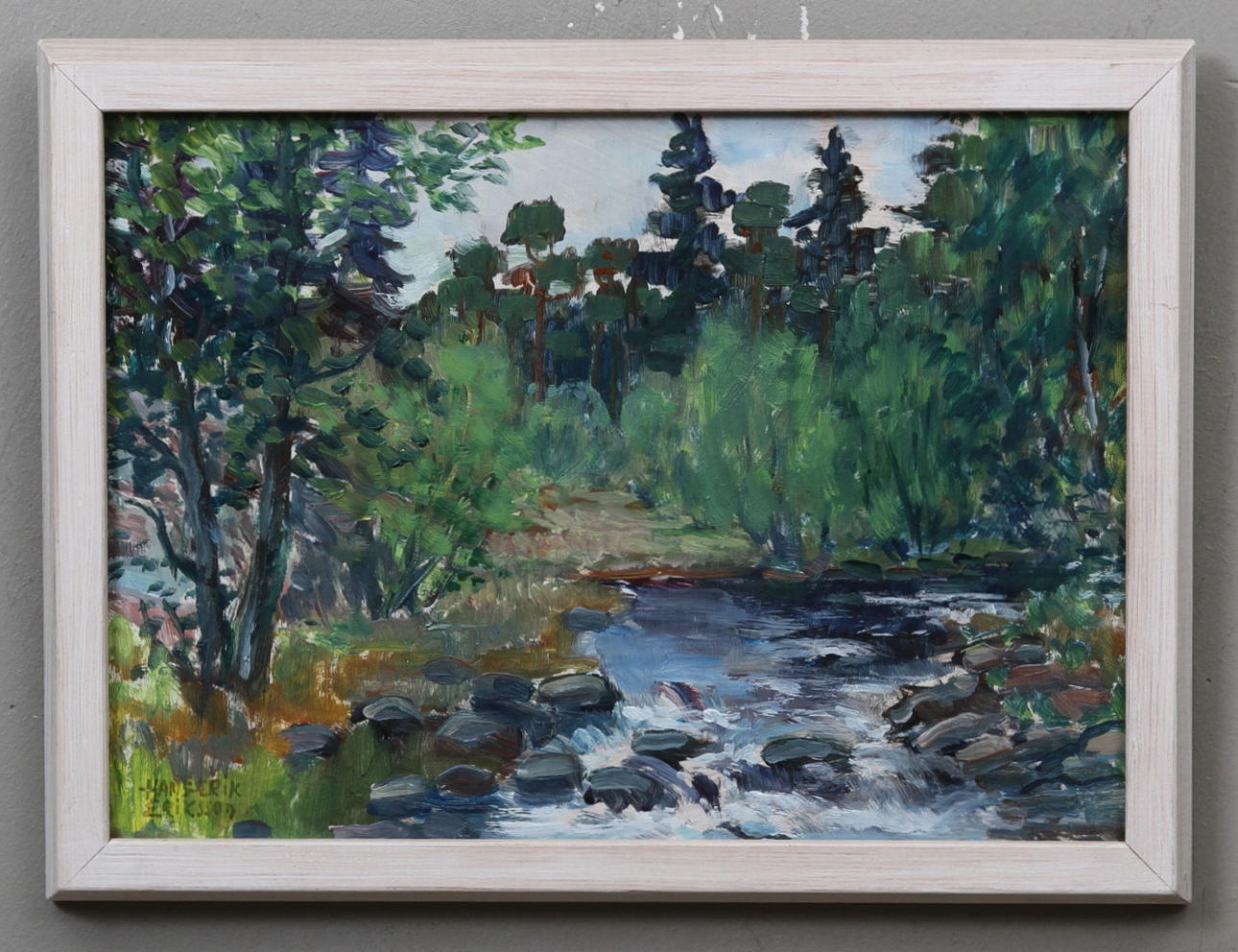 HANS ERIK ERIKSSON. Landskapsbilder 2 st.