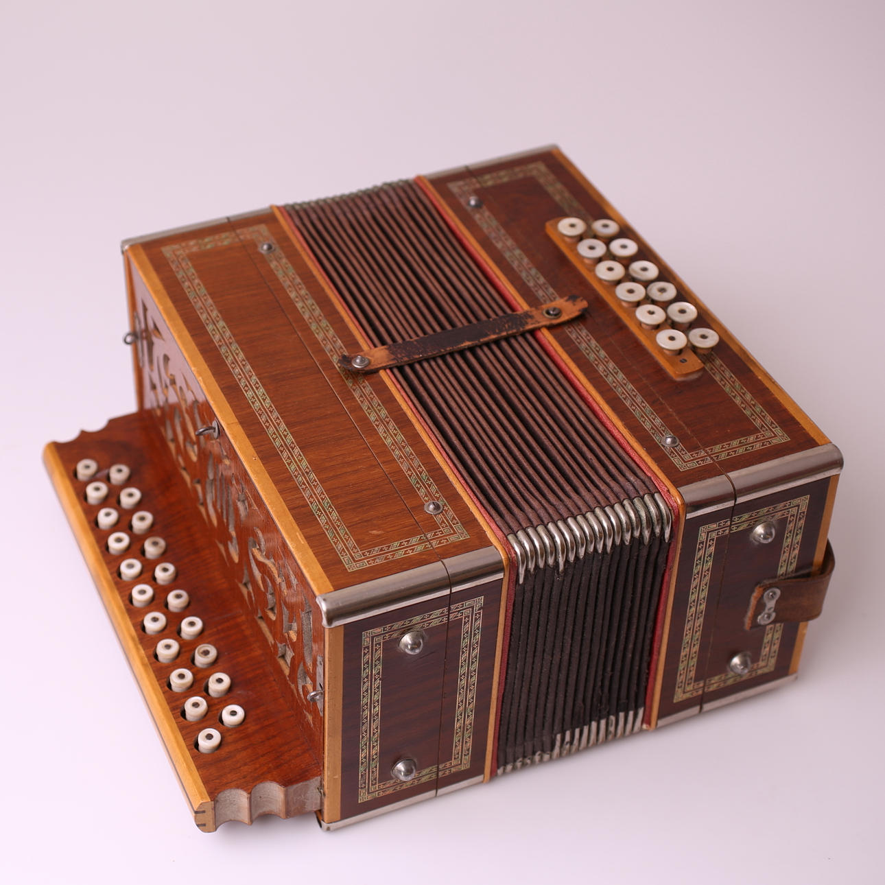 DURSPEL, Hohner, trä, brunt, 1900-tal.