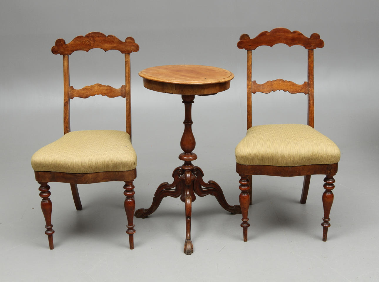 STOLAR, ett par, BORD, 1800-tal.