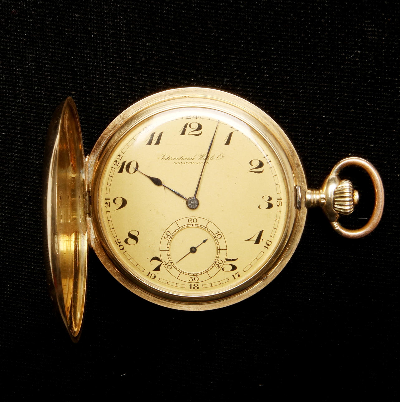 POCKET WATCH, Chronometre, NOL Sweden, 14 K, gold, weight 98.35 grams ...