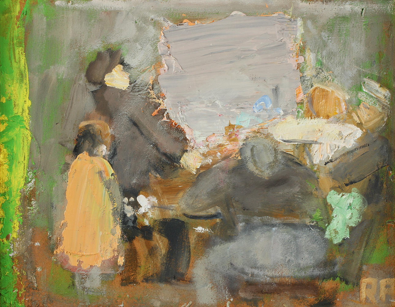 RAGNAR PERSON. Olja på duk, signerad.