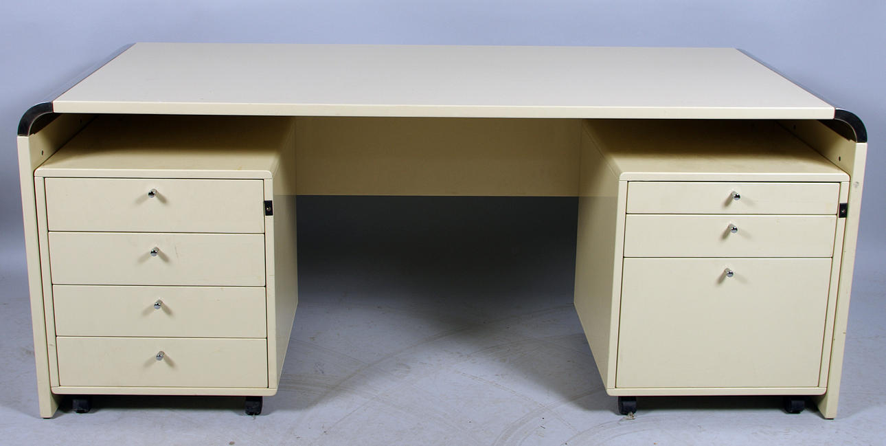 SKRIVBORD med 2 hurtsar, Saporiti, Italien.