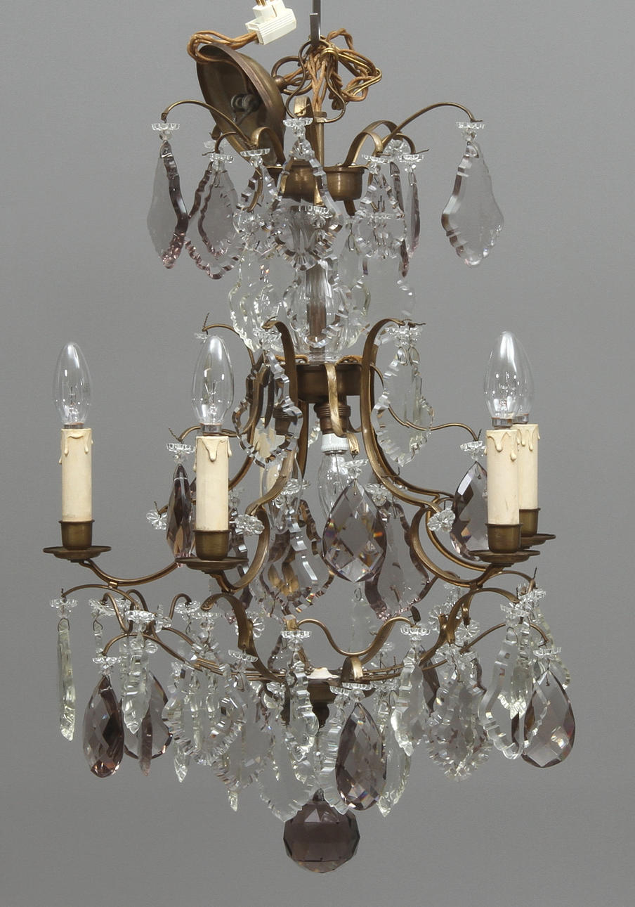 LJUSKRONA, rokokostil, 1900-tal.