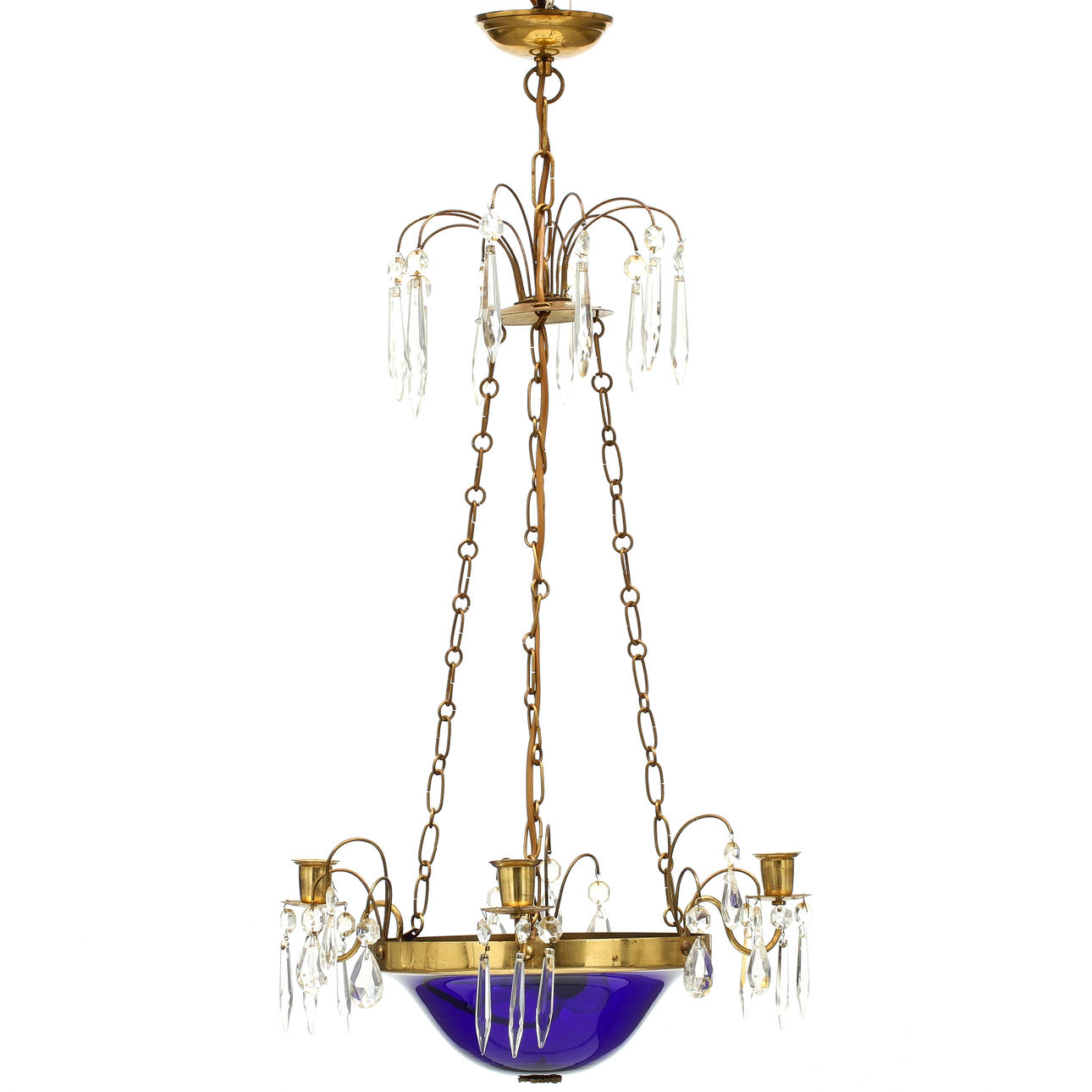 TAKAMPEL, empirestil, höjd 55 cm.