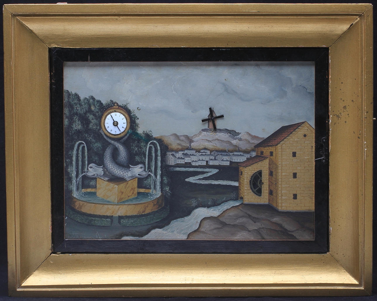 UHR, Empire, erste Hälfte des 19. Jahrhunderts.