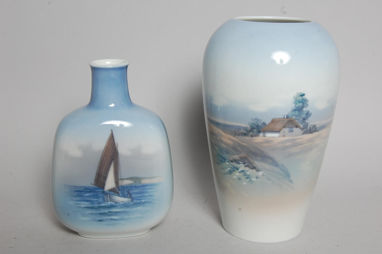 VASER, 2 delar, Lyngby, Royal Copenhagen.