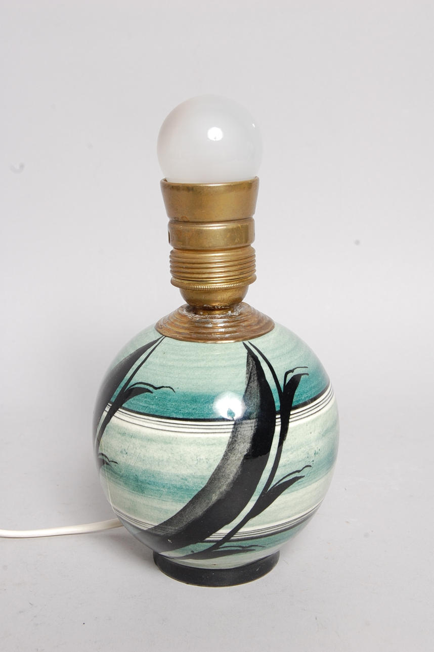 BORDSLAMPA, porslin, Ilse Claesson, Rörstrand.