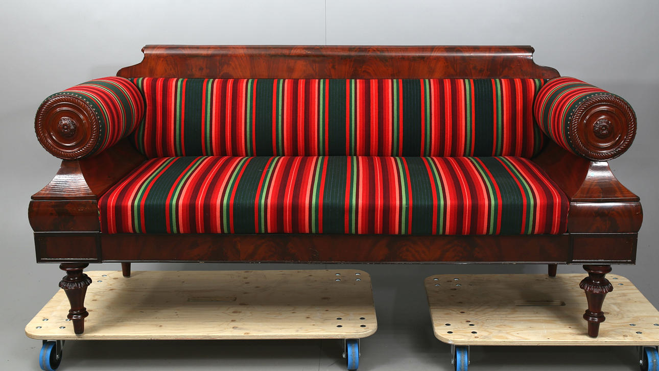 SOFA, mahogni, 1800-tallet.