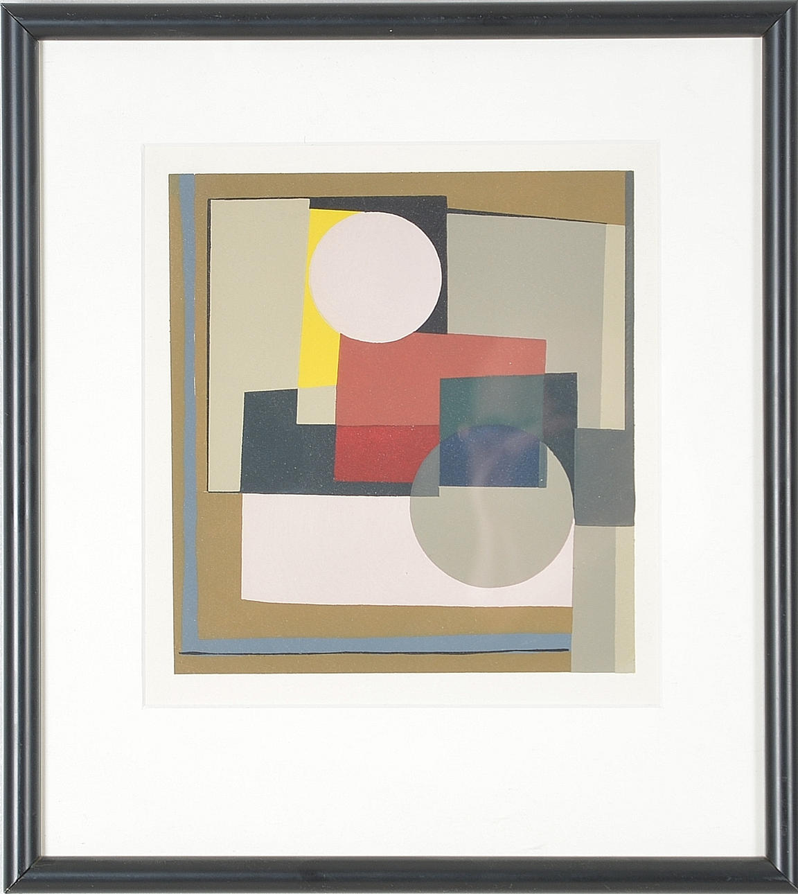 BEN NICHOLSON. Serigrafía a color.