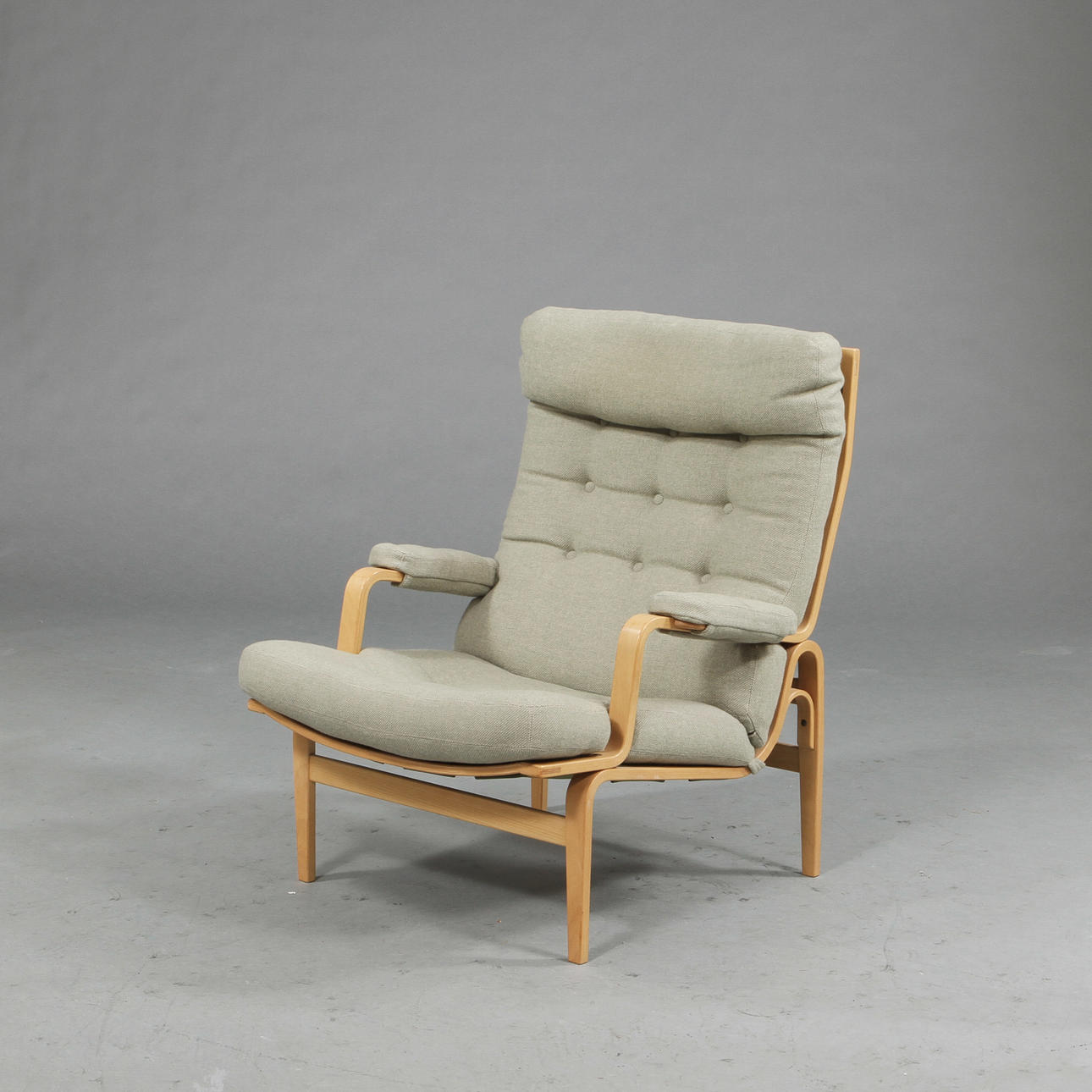 FÅTÖLJ, "Ingrid" hög, Bruno Mathsson by Dux.