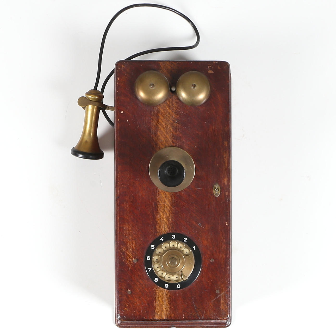 WANDTELEFON, USA, 1920er Jahre.