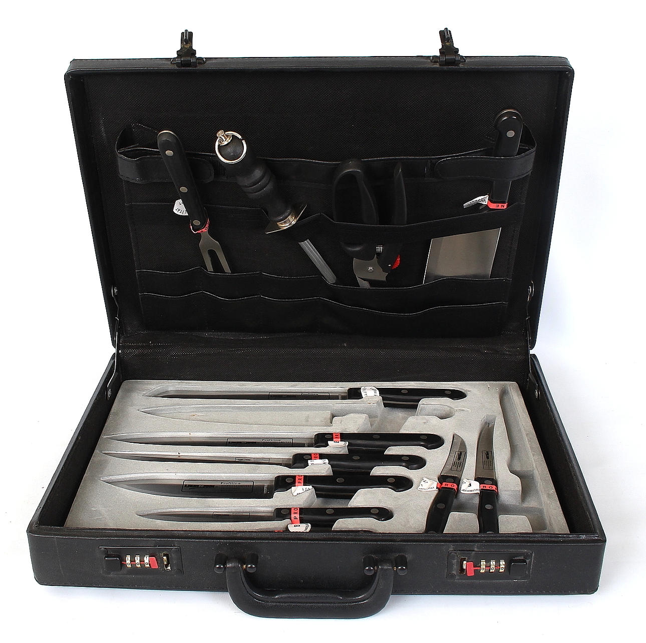 MESSERSET, Küchenmesser in Tasche, Laudmann.