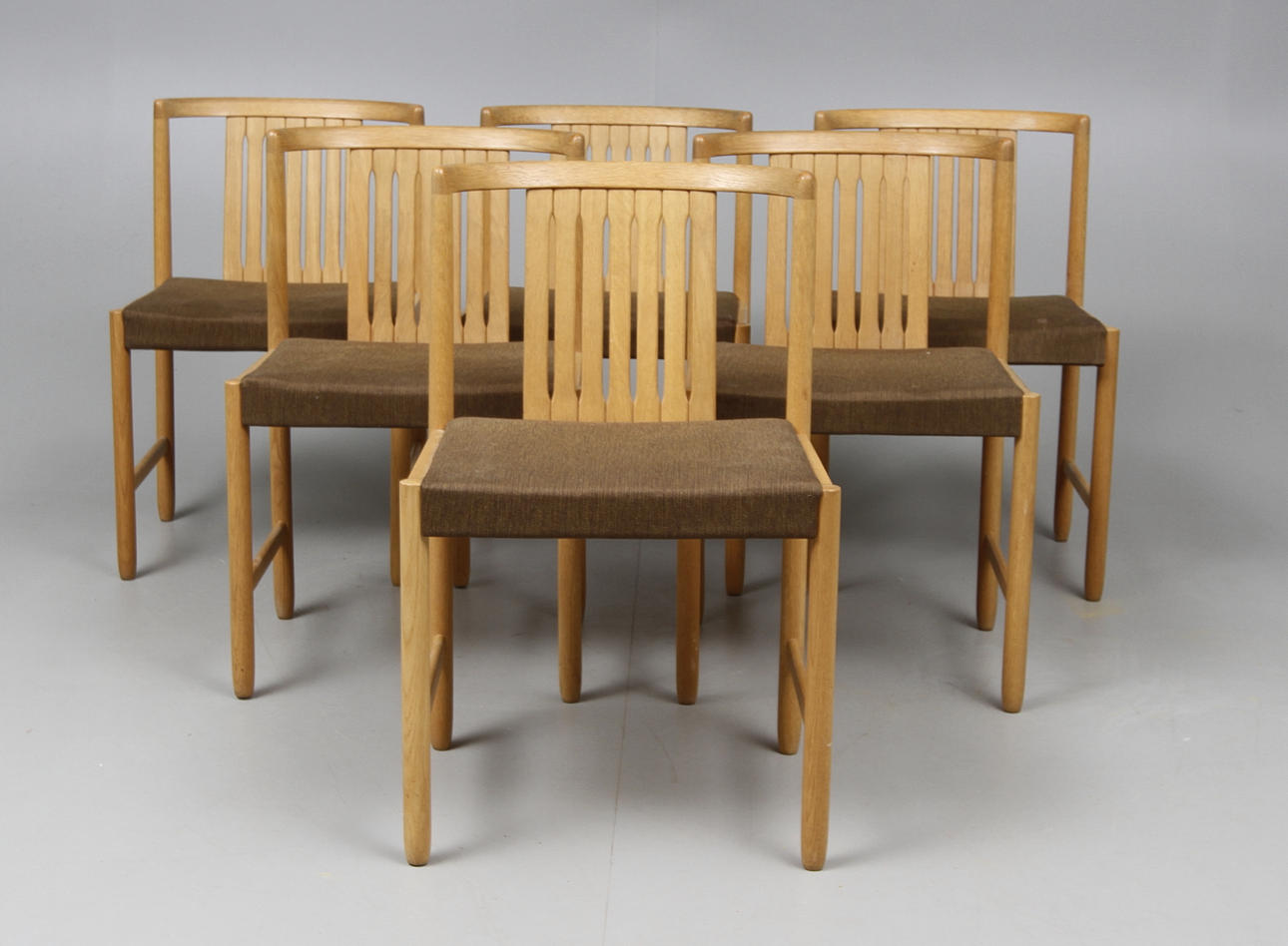 STOLAR, 6 st, Bertil Fridhagen, Svenska Möbelfabrikerna Bodafors, 1950/60-tal.