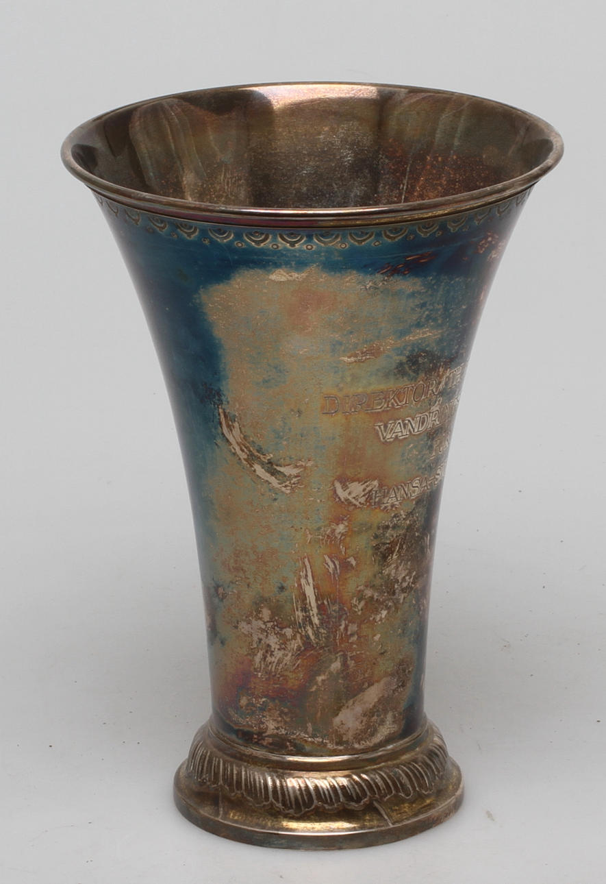 POKAL, silver, CG Hallberg, 1943.