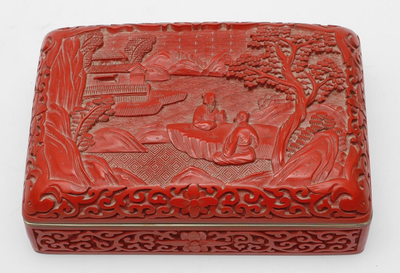 SKRIN, lackarbete, orientalisk.