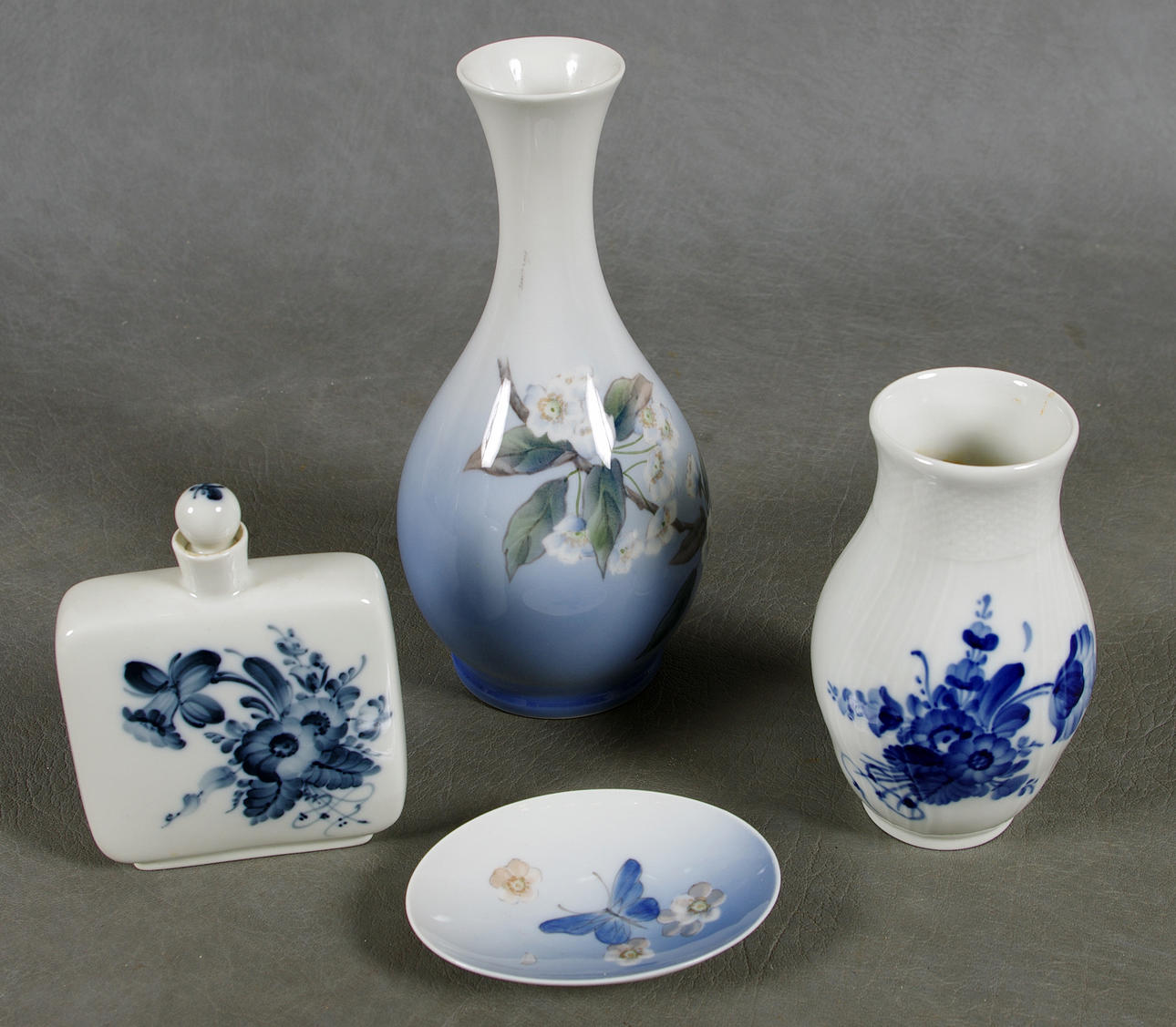 VASER, KARAFF M.M., Bing & Gröndal samt Royal Copenhagen.