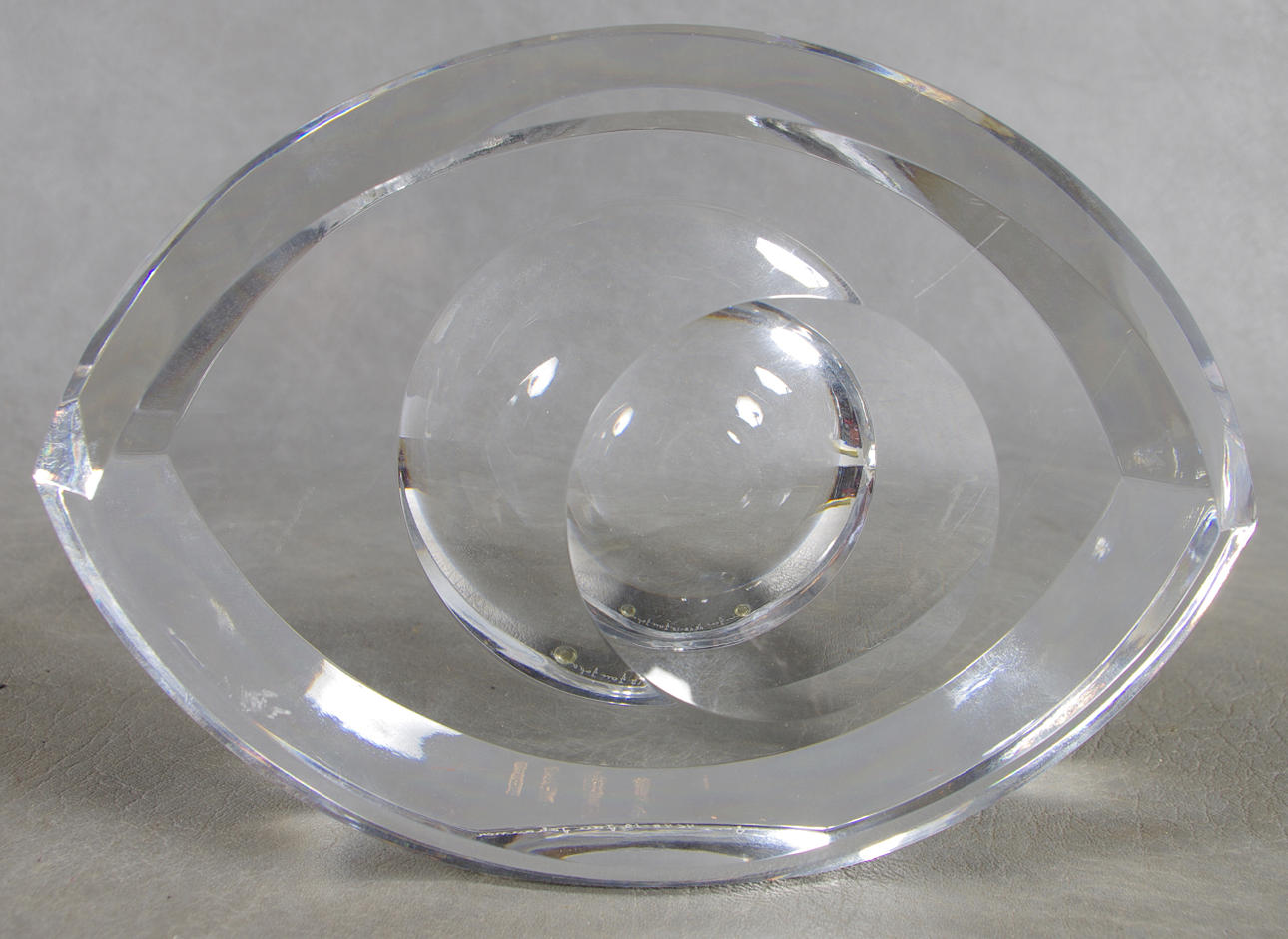 JAN JOHANSSON. för Orrefors, glasskulptur, slipad kristall.