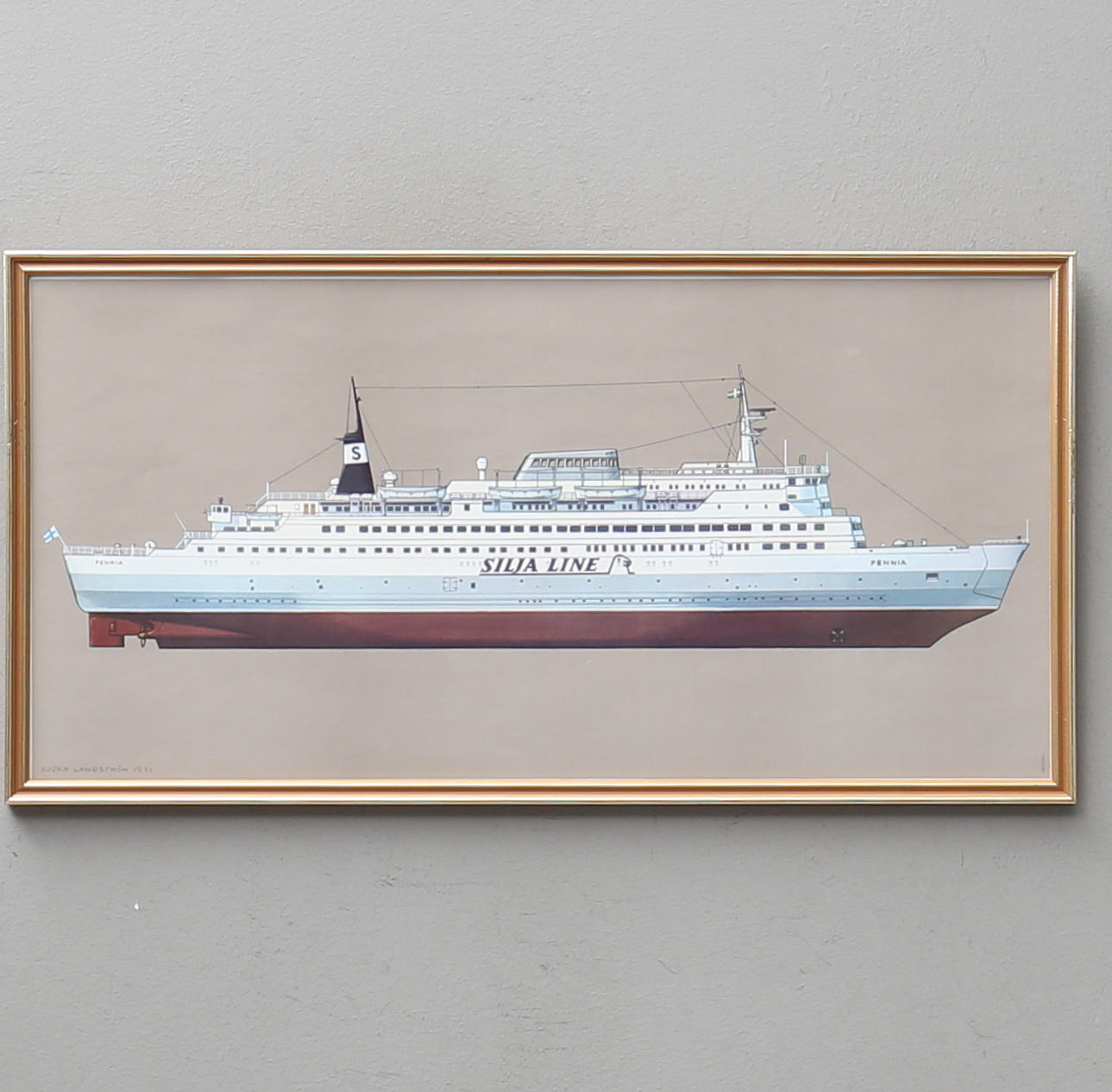 GEMÄLDE, Schiffe, 10 Stück, 1900er Jahre.