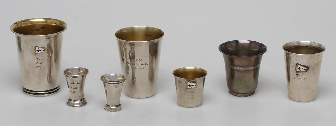 PARTI SILVER, Total vikt 385 gram.