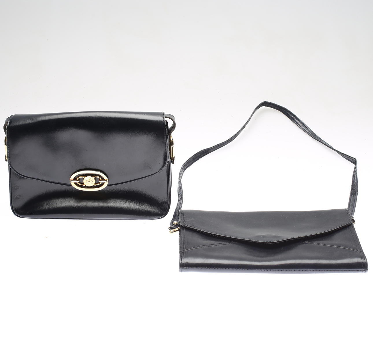 HANDTASCHEN, 2 Stück, Claudio Ferrici und Brival.