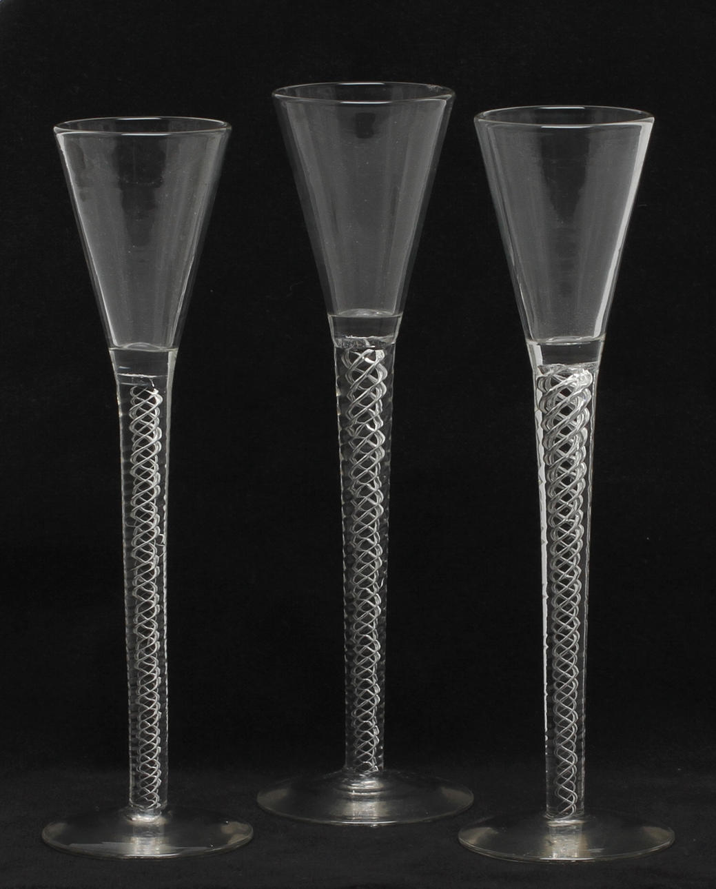 SPIRALGLAS, 3 st, glas.