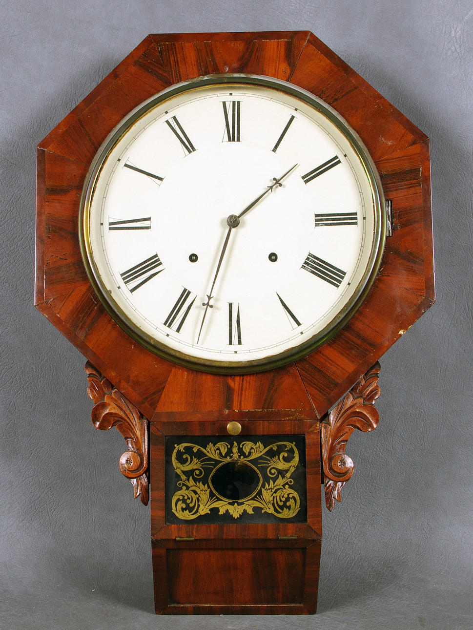 DROPPUR, mahogny, sent 1800-tal.