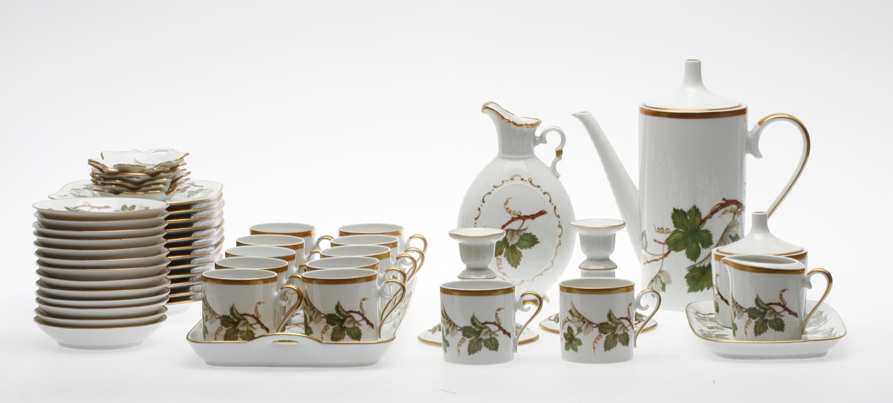 KAFFESERVIS, 51 delar , Hackefors.