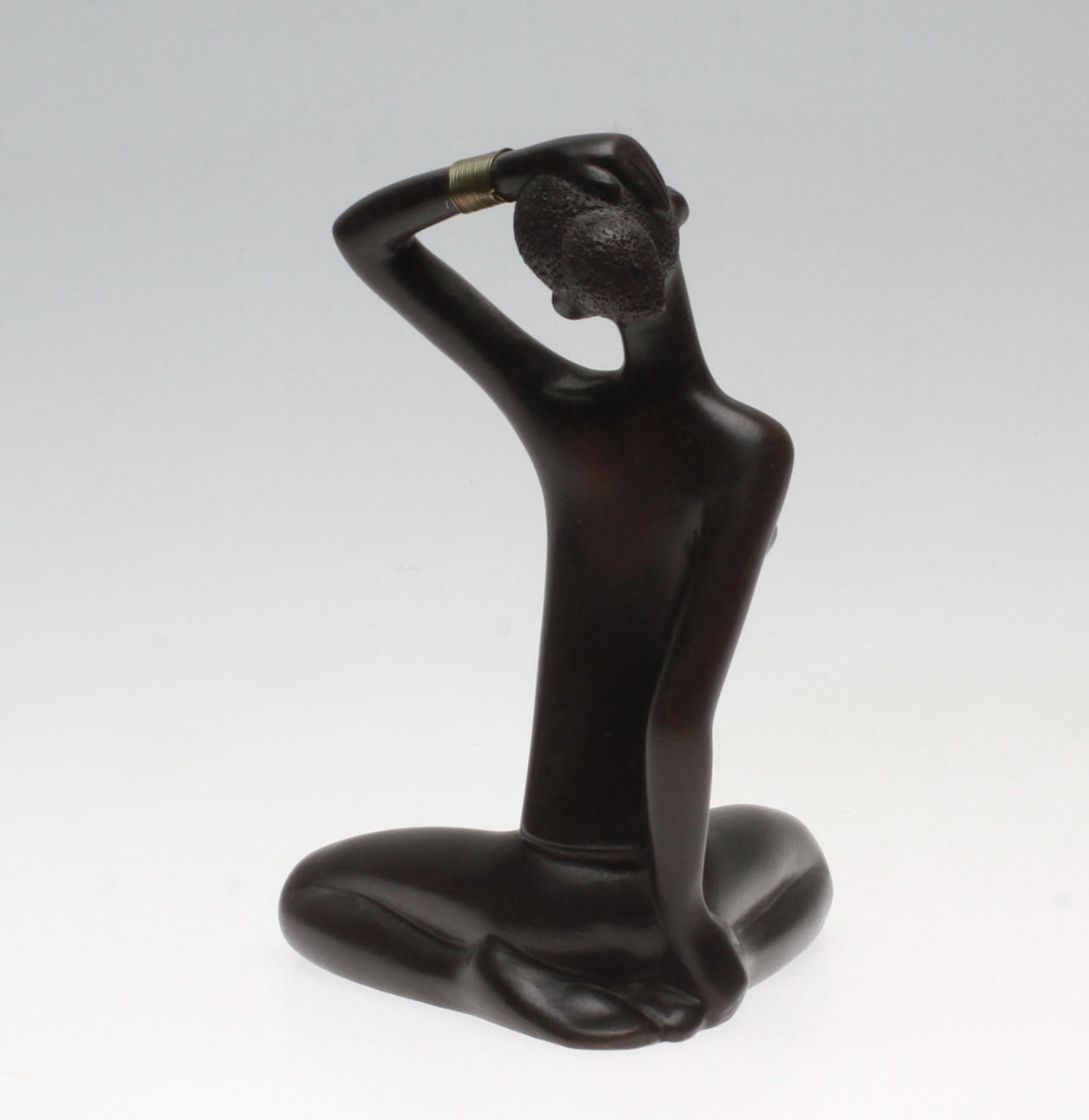 FIGURE, ceramics, Anzengruber, Austria.