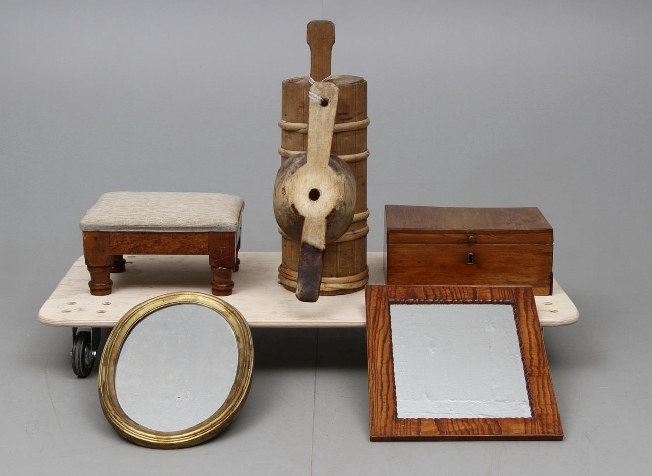 DIVERSE, 6 delar, bl.a. allmoge. 1800-1900-tal.