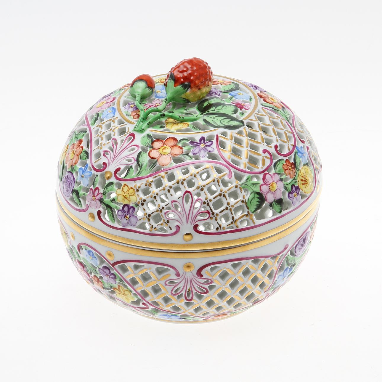 BONBONIERE, porslin, Herend.