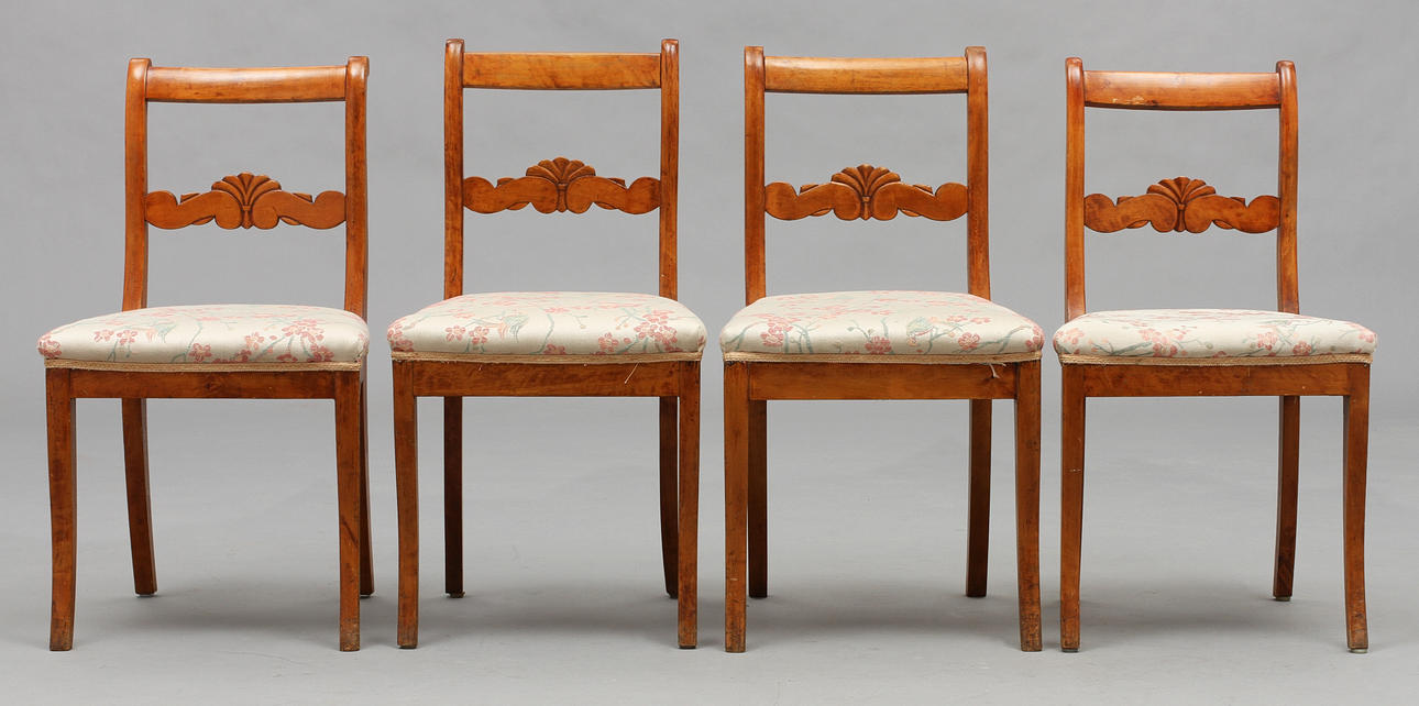 STOLAR, 4 st, Karl Johan-stil.